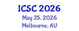 International Conference on Sociology and Criminology (ICSC) May 25, 2026 - Melbourne, Australia International Conference on Sociology and Criminology (ICSC) May 25, 2026 - Melbourne, Australia