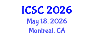 International Conference on Sociology and Criminology (ICSC) May 18, 2026 - Montreal, Canada International Conference on Sociology and Criminology (ICSC) May 18, 2026 - Montreal, Canada