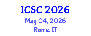 International Conference on Sociology and Criminology (ICSC) May 04, 2026 - Rome, Italy International Conference on Sociology and Criminology (ICSC) May 04, 2026 - Rome, Italy