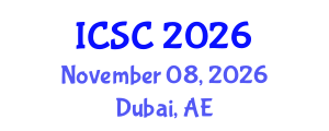 International Conference on Sociology and Criminology (ICSC) November 08, 2026 - Dubai, United Arab Emirates International Conference on Sociology and Criminology (ICSC) November 08, 2026 - Dubai, United Arab Emirates