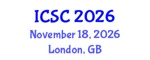 International Conference on Sociology and Criminology (ICSC) November 18, 2026 - London, United Kingdom International Conference on Sociology and Criminology (ICSC) November 18, 2026 - London, United Kingdom