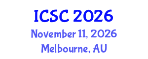 International Conference on Sociology and Criminology (ICSC) November 11, 2026 - Melbourne, Australia International Conference on Sociology and Criminology (ICSC) November 11, 2026 - Melbourne, Australia