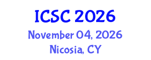 International Conference on Sociology and Criminology (ICSC) November 04, 2026 - Nicosia, Cyprus International Conference on Sociology and Criminology (ICSC) November 04, 2026 - Nicosia, Cyprus