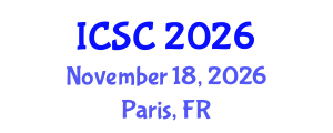 International Conference on Sociology and Criminology (ICSC) November 18, 2026 - Paris, France International Conference on Sociology and Criminology (ICSC) November 18, 2026 - Paris, France