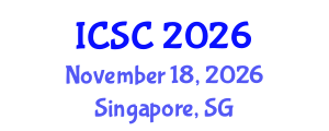 International Conference on Sociology and Criminology (ICSC) November 18, 2026 - Singapore, Singapore International Conference on Sociology and Criminology (ICSC) November 18, 2026 - Singapore, Singapore