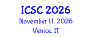 International Conference on Sociology and Criminology (ICSC) November 11, 2026 - Venice, Italy International Conference on Sociology and Criminology (ICSC) November 11, 2026 - Venice, Italy
