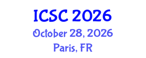 International Conference on Sociology and Criminology (ICSC) October 28, 2026 - Paris, France International Conference on Sociology and Criminology (ICSC) October 28, 2026 - Paris, France
