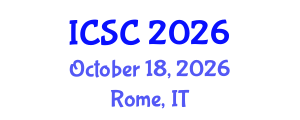 International Conference on Sociology and Criminology (ICSC) October 18, 2026 - Rome, Italy International Conference on Sociology and Criminology (ICSC) October 18, 2026 - Rome, Italy