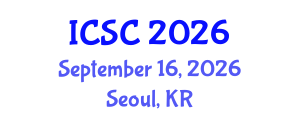 International Conference on Sociology and Criminology (ICSC) September 16, 2026 - Seoul, Republic of Korea International Conference on Sociology and Criminology (ICSC) September 16, 2026 - Seoul, Republic of Korea