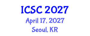International Conference on Sociology and Criminology (ICSC) April 17, 2027 - Seoul, Republic of Korea International Conference on Sociology and Criminology (ICSC) April 17, 2027 - Seoul, Republic of Korea