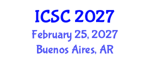 International Conference on Sociology and Criminology (ICSC) February 25, 2027 - Buenos Aires, Argentina International Conference on Sociology and Criminology (ICSC) February 25, 2027 - Buenos Aires, Argentina