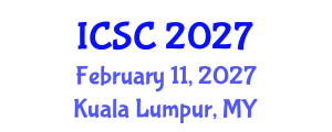 International Conference on Sociology and Criminology (ICSC) February 11, 2027 - Kuala Lumpur, Malaysia International Conference on Sociology and Criminology (ICSC) February 11, 2027 - Kuala Lumpur, Malaysia