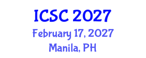 International Conference on Sociology and Criminology (ICSC) February 17, 2027 - Manila, Philippines International Conference on Sociology and Criminology (ICSC) February 17, 2027 - Manila, Philippines