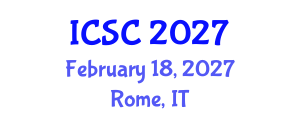 International Conference on Sociology and Criminology (ICSC) February 18, 2027 - Rome, Italy International Conference on Sociology and Criminology (ICSC) February 18, 2027 - Rome, Italy
