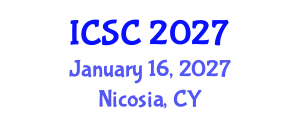 International Conference on Sociology and Criminology (ICSC) January 16, 2027 - Nicosia, Cyprus International Conference on Sociology and Criminology (ICSC) January 16, 2027 - Nicosia, Cyprus