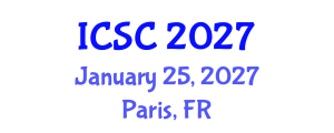 International Conference on Sociology and Criminology (ICSC) January 25, 2027 - Paris, France International Conference on Sociology and Criminology (ICSC) January 25, 2027 - Paris, France