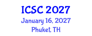 International Conference on Sociology and Criminology (ICSC) January 16, 2027 - Phuket, Thailand International Conference on Sociology and Criminology (ICSC) January 16, 2027 - Phuket, Thailand