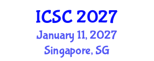 International Conference on Sociology and Criminology (ICSC) January 11, 2027 - Singapore, Singapore International Conference on Sociology and Criminology (ICSC) January 11, 2027 - Singapore, Singapore