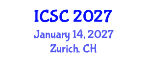 International Conference on Sociology and Criminology (ICSC) January 14, 2027 - Zurich, Switzerland International Conference on Sociology and Criminology (ICSC) January 14, 2027 - Zurich, Switzerland