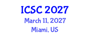 International Conference on Sociology and Criminology (ICSC) March 11, 2027 - Miami, United States International Conference on Sociology and Criminology (ICSC) March 11, 2027 - Miami, United States