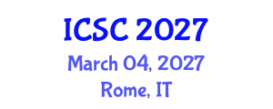 International Conference on Sociology and Criminology (ICSC) March 04, 2027 - Rome, Italy International Conference on Sociology and Criminology (ICSC) March 04, 2027 - Rome, Italy