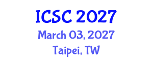 International Conference on Sociology and Criminology (ICSC) March 03, 2027 - Taipei, Taiwan International Conference on Sociology and Criminology (ICSC) March 03, 2027 - Taipei, Taiwan