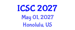 International Conference on Sociology and Criminology (ICSC) May 01, 2027 - Honolulu, United States International Conference on Sociology and Criminology (ICSC) May 01, 2027 - Honolulu, United States