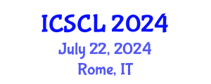 International Conference on Sociology, Criminology and Law (ICSCL) July 22, 2024 - Rome, Italy