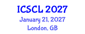 International Conference on Sociology, Criminology and Law (ICSCL) January 21, 2027 - London, United Kingdom International Conference on Sociology, Criminology and Law (ICSCL) January 21, 2027 - London, United Kingdom