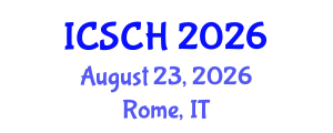 International Conference on Sociology, Culture and Humanities (ICSCH) August 23, 2026 - Rome, Italy