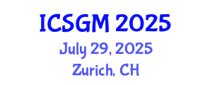 International Conference on Sociology, Gender and Media (ICSGM) July 29, 2025 - Zurich, Switzerland