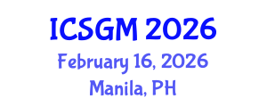 International Conference on Sociology, Gender and Media (ICSGM) February 16, 2026 - Manila, Philippines International Conference on Sociology, Gender and Media (ICSGM) February 16, 2026 - Manila, Philippines