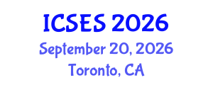 International Conference on Sociology of Education and Socialization (ICSES) September 20, 2026 - Toronto, Canada