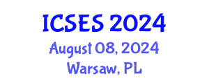 International Conference on Sociology of Education and Society (ICSES) August 08, 2024 - Warsaw, Poland