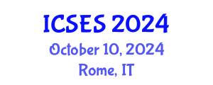 International Conference on Sociology of Education and Society (ICSES) October 10, 2024 - Rome, Italy
