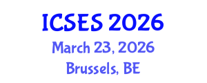 International Conference on Sociology of Education and Society (ICSES) March 23, 2026 - Brussels, Belgium International Conference on Sociology of Education and Society (ICSES) March 23, 2026 - Brussels, Belgium
