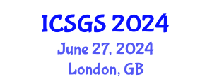 International Conference on Sociology of Gender and Society (ICSGS) June 27, 2024 - London, United Kingdom