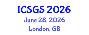 International Conference on Sociology of Gender and Society (ICSGS) June 28, 2026 - London, United Kingdom