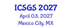 International Conference on Sociology of Gender and Society (ICSGS) April 03, 2027 - Mexico City, Mexico International Conference on Sociology of Gender and Society (ICSGS) April 03, 2027 - Mexico City, Mexico