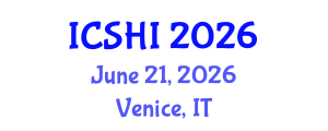 International Conference on Sociology of Health and Illness (ICSHI) June 21, 2026 - Venice, Italy