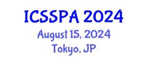 International Conference on Sociology of Sport and Physical Activity (ICSSPA) August 15, 2024 - Tokyo, Japan