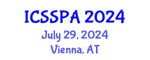 International Conference on Sociology of Sport and Physical Activity (ICSSPA) July 29, 2024 - Vienna, Austria