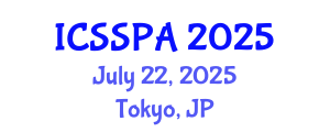 International Conference on Sociology of Sport and Physical Activity (ICSSPA) July 22, 2025 - Tokyo, Japan