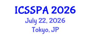 International Conference on Sociology of Sport and Physical Activity (ICSSPA) July 22, 2026 - Tokyo, Japan