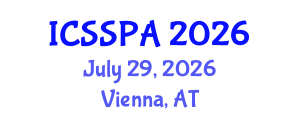 International Conference on Sociology of Sport and Physical Activity (ICSSPA) July 29, 2026 - Vienna, Austria