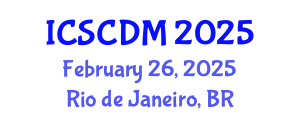 International Conference on Soft Computing and Data Mining (ICSCDM) February 26, 2025 - Rio de Janeiro, Brazil