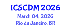 International Conference on Soft Computing and Data Mining (ICSCDM) March 04, 2026 - Rio de Janeiro, Brazil