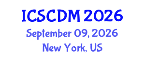 International Conference on Soft Computing and Data Mining (ICSCDM) September 09, 2026 - New York, United States International Conference on Soft Computing and Data Mining (ICSCDM) September 09, 2026 - New York, United States