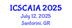 International Conference on Soft Computing, Artificial Intelligence and Applications (ICSCAIA) July 12, 2025 - Santorini, Greece