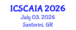 International Conference on Soft Computing, Artificial Intelligence and Applications (ICSCAIA) July 03, 2026 - Santorini, Greece International Conference on Soft Computing, Artificial Intelligence and Applications (ICSCAIA) July 03, 2026 - Santorini, Greece